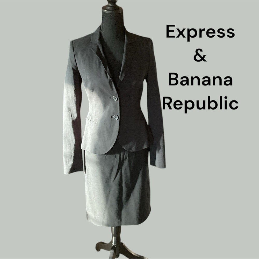 2 PIECE CAREER WEAR FOR WOMEN SKIRT & JACKET GENTLY WORN SEE DESCRIPTION